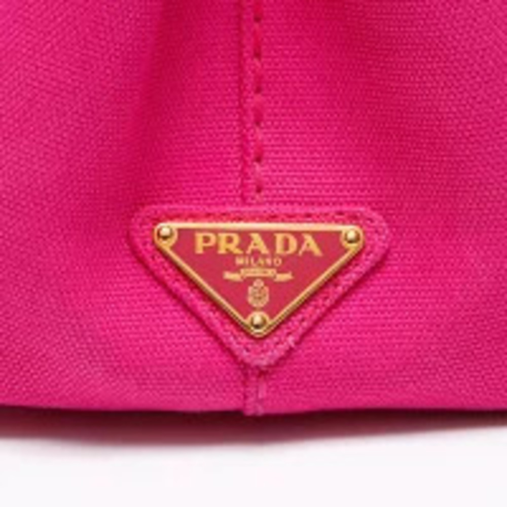 Prada Canapa Tote Bag Pink - Picture 9 of 13